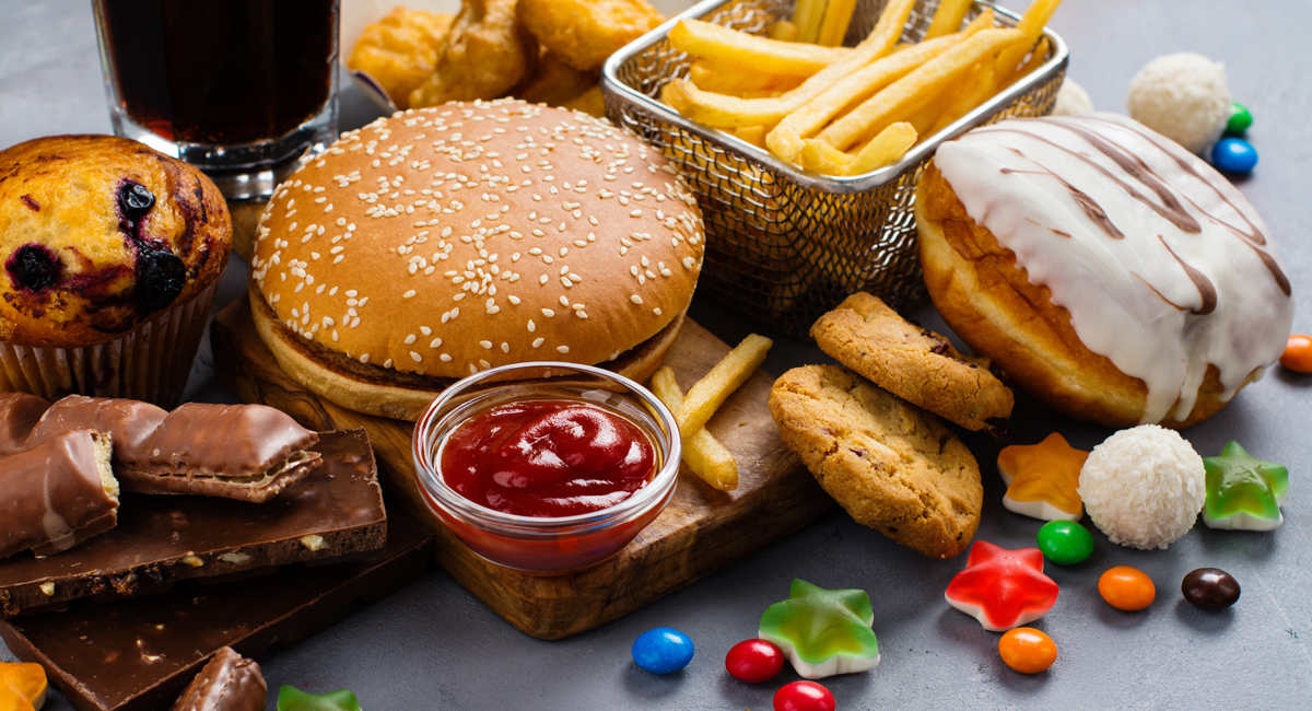 Fast food and candy